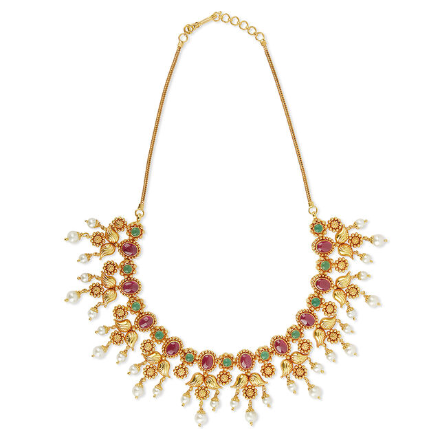 Tanishq 22KT Gold Necklace for Women 2