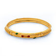 Artisanal Gold Bangle,,hi-res 