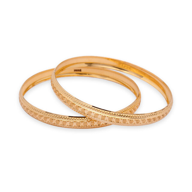 Ornate Floral Bangle,,hi-res 2