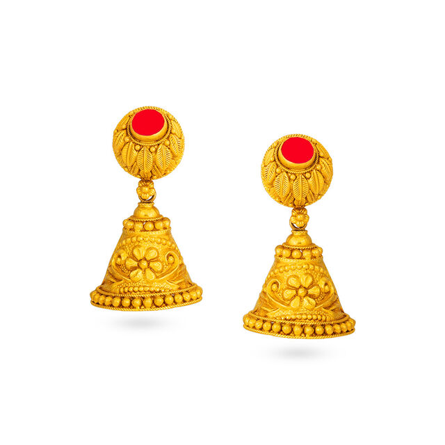 Traditional Temple Bell Earrings 