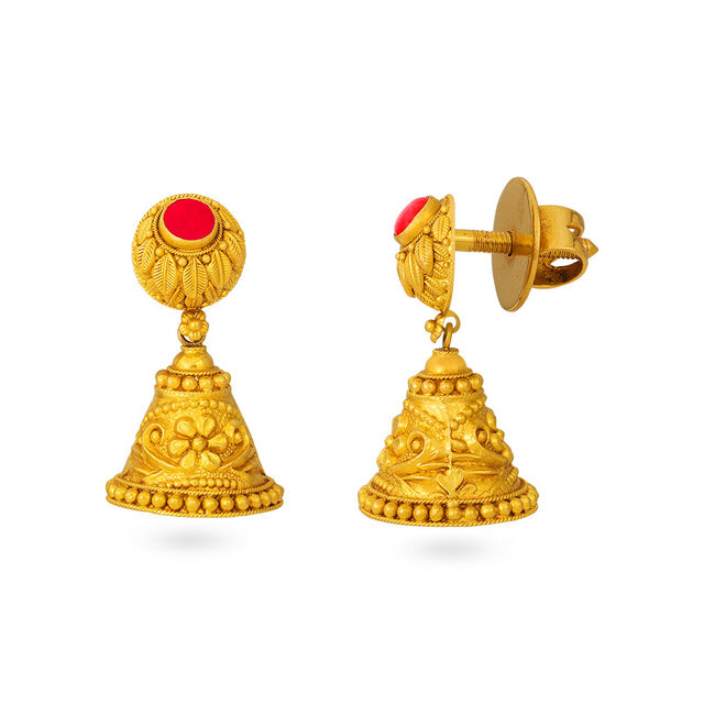 Traditional Temple Bell Earrings 2