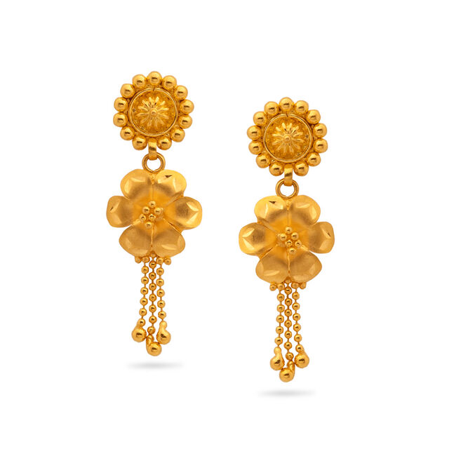 Royal Bloom Necklace and Earrings Set,,hi-res