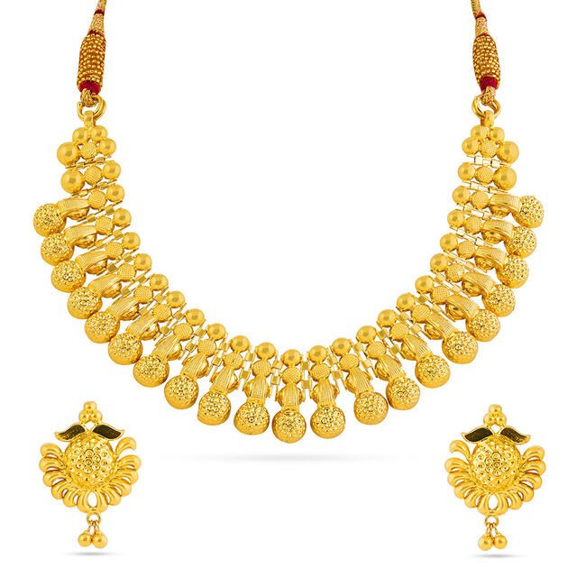 Exquisitely Elegant Intricate Gold Set 2
