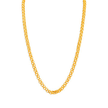Gleaming Gold Link Chain