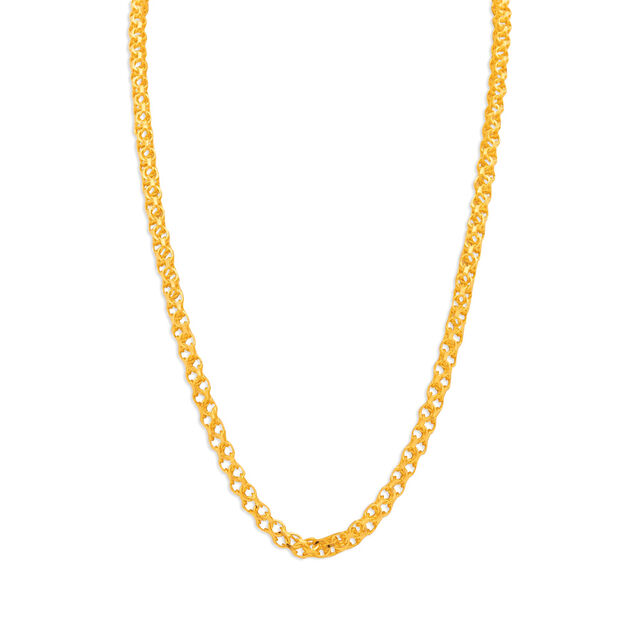Gleaming Gold Link Chain,,hi-res 