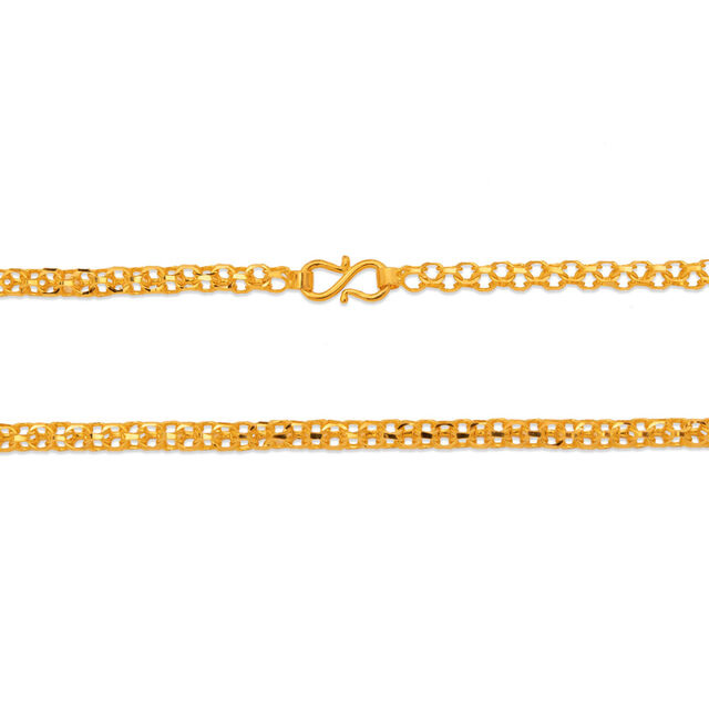 Gleaming Gold Link Chain,,hi-res 2