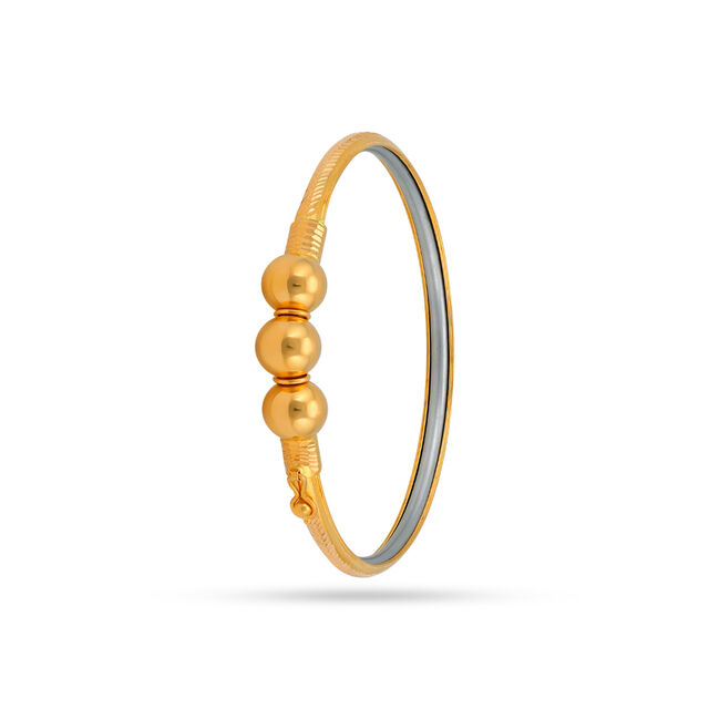 Gleaming Gold Bangle 3
