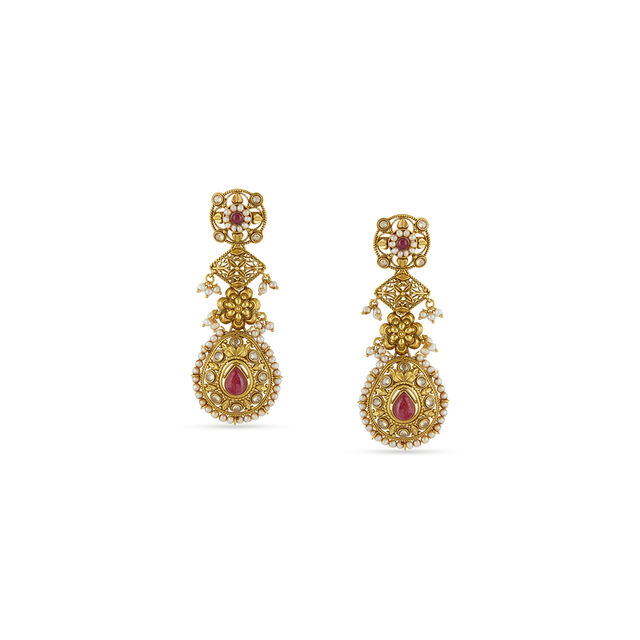 Tanishq 22KT Gold Necklace Set for Women 5