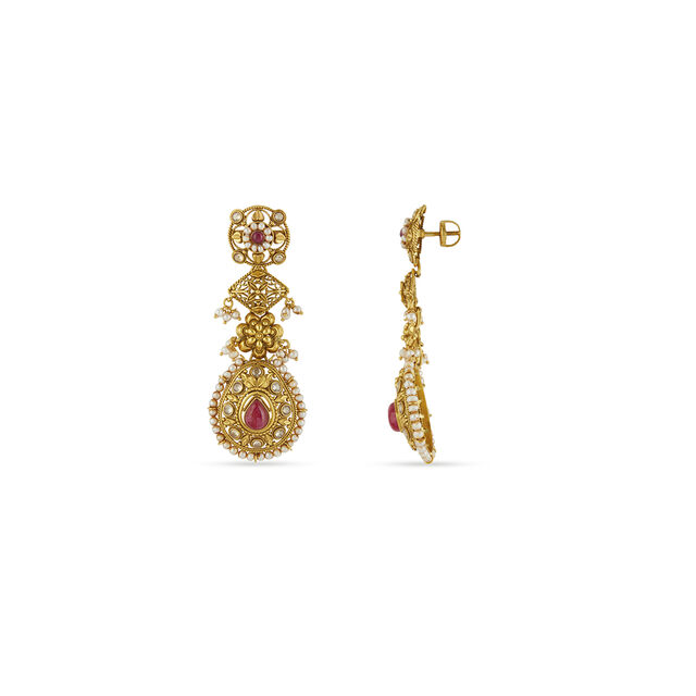 Tanishq 22KT Gold Necklace Set for Women 6