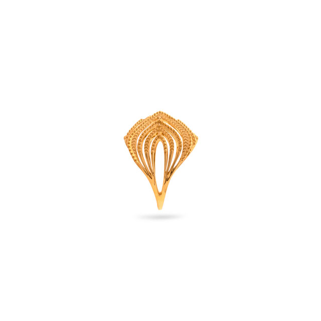 Glimmering Horizon Gold Ring,,hi-res
