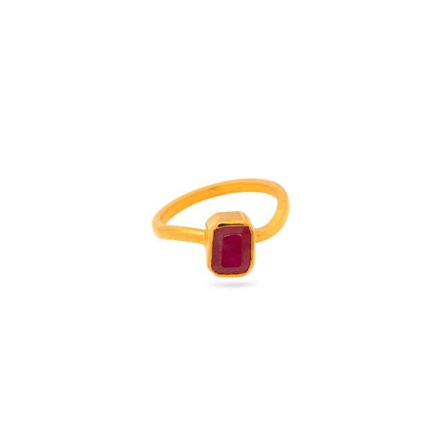 Standout Ruby and Gold Ring,,hi-res 