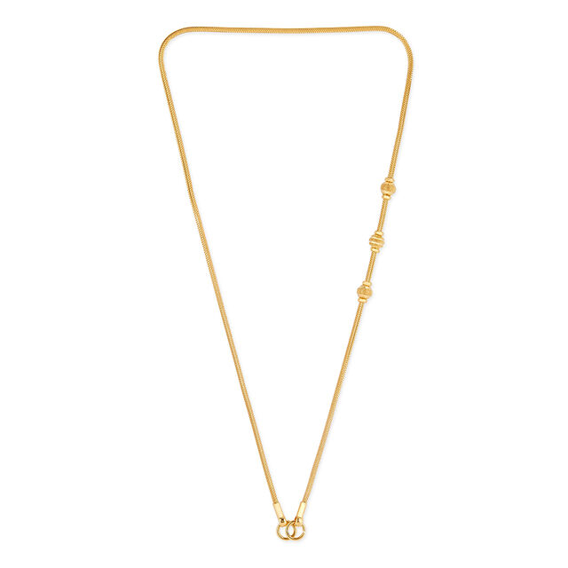Tanishq 22KT Gold Chain for Women 