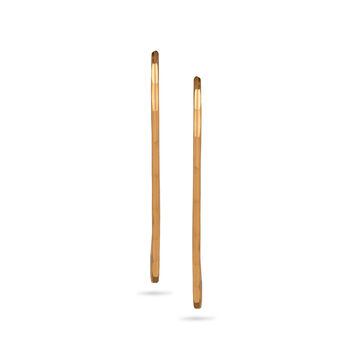 Minimalist Elegance Gold Earrings