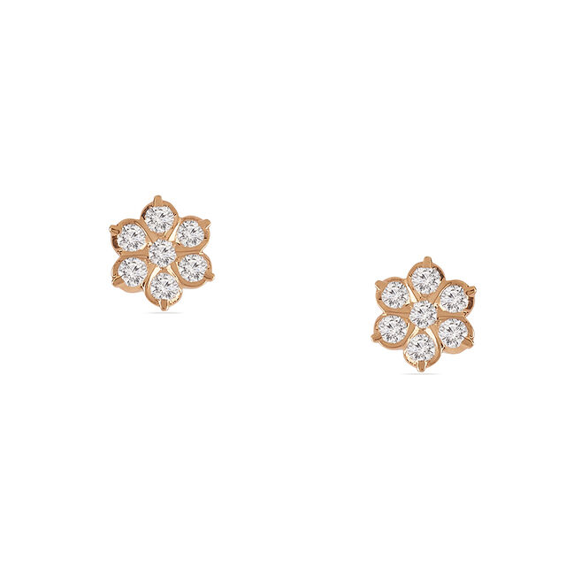 Tanishq 22KT Diamond Earrings for Women 