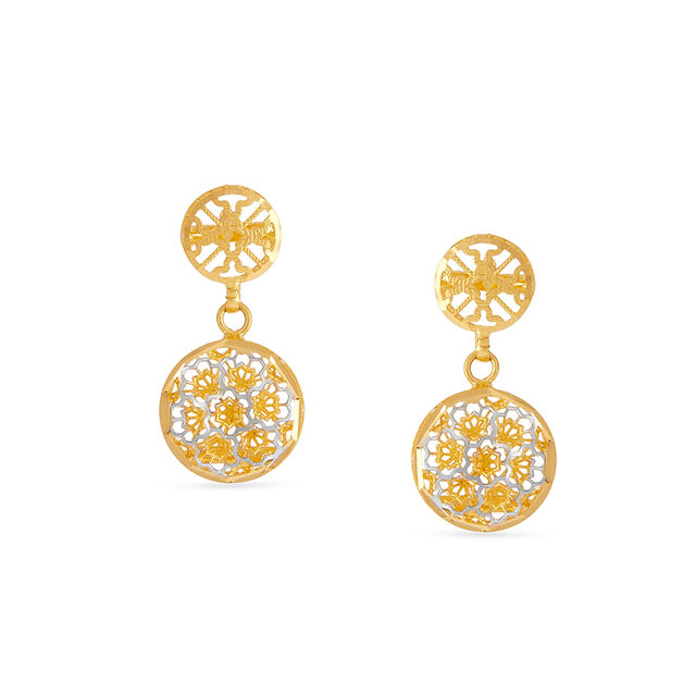 Tanishq 22KT Gold Necklace Set 3