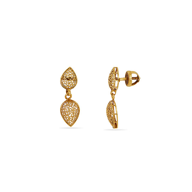 Tanishq 22KT Gold Necklace Set for Women 4