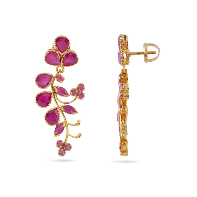 Teardrop Filigree Earrings 2