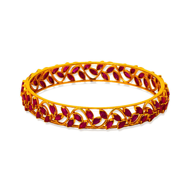 Tanishq 22 Karat Gold Bangle for Women