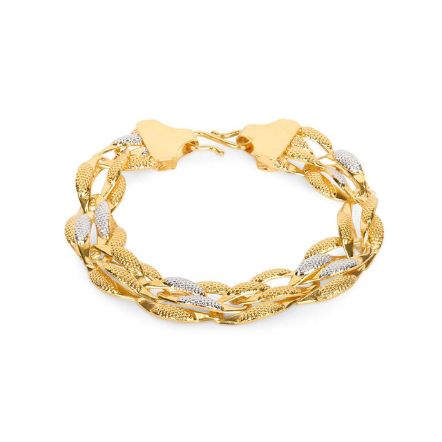 Tanishq 22KT Gold Bracelet for Men 