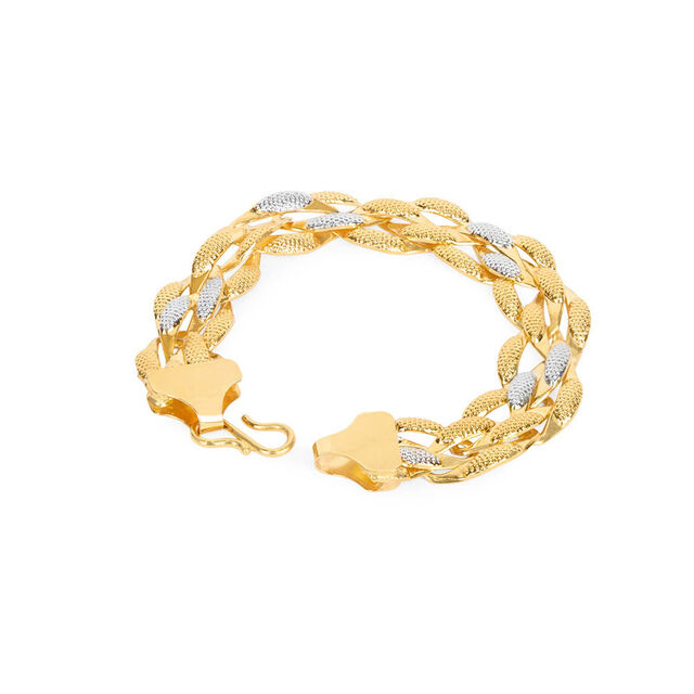Tanishq 22KT Gold Bracelet for Men 2
