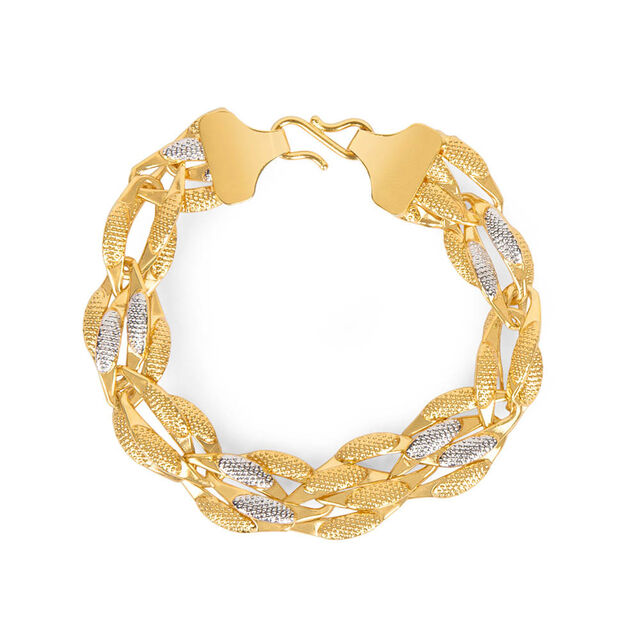 Tanishq 22KT Gold Bracelet for Men 3