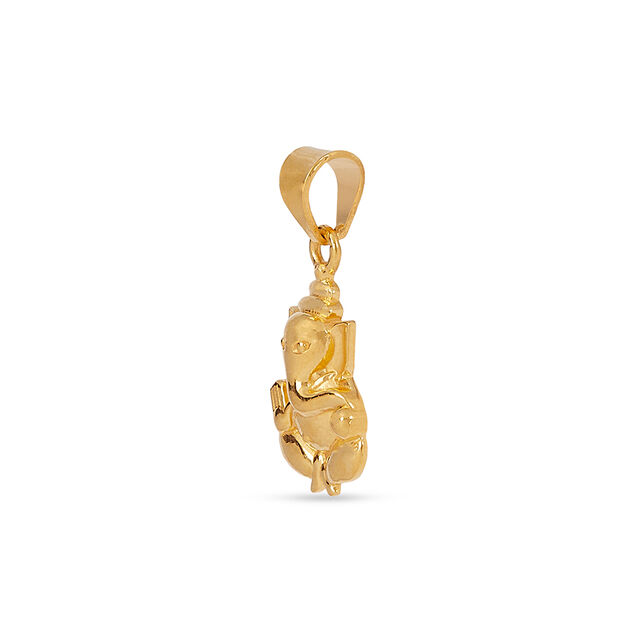 Tanishq 22KT Gold Pendant for Women 2