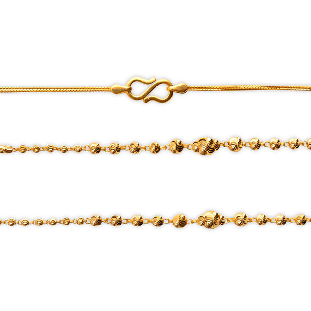 Eternal Charm Gold Dual Chain Necklace,,hi-res 2