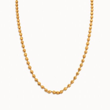 Radiant Ripples Gold Gleaming Necklace