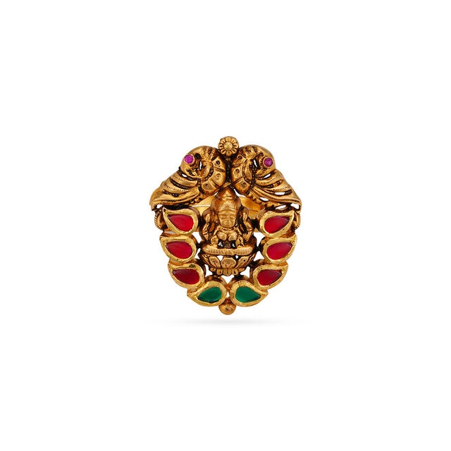 Tanishq 22 Karat Gold Finger Ring for Women