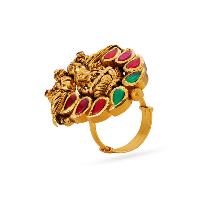 Tanishq 22 Karat Gold Finger Ring for Women