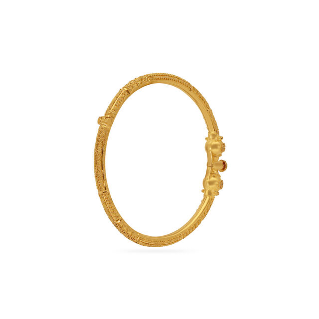 Tanishq 22 Karat Gold Bangle for Women