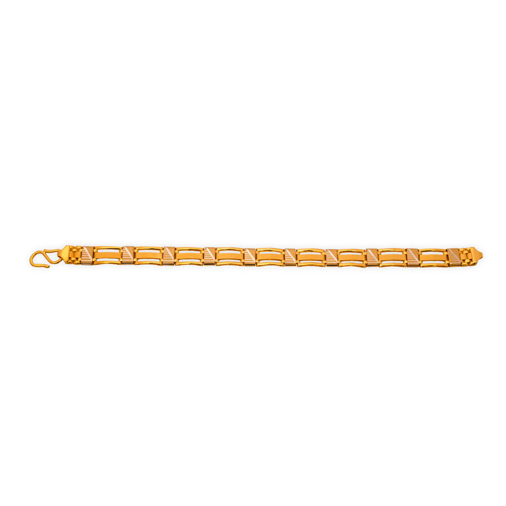 Gold Circle Chain Bracelet