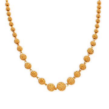 Radiant Gold Orb Chain