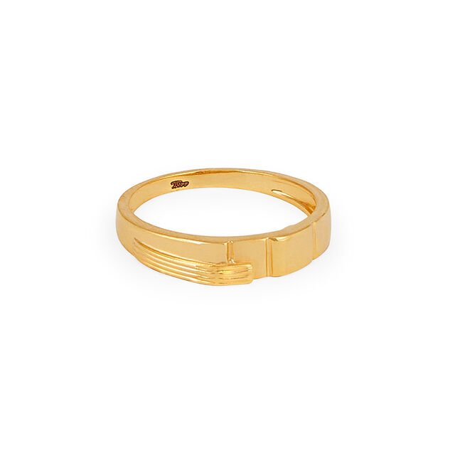 Tanishq 22KT Gold Finger Ring for Men 
