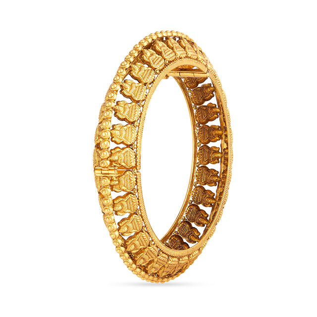 Tanishq 22KT Gold Bangle for Women 2