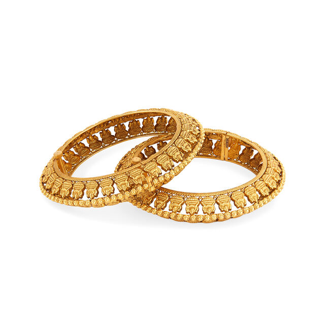 Tanishq 22KT Gold Bangle for Women 5