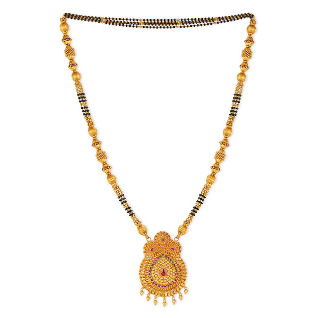 Tanishq 22KT Gold Mangalsutra for Women 