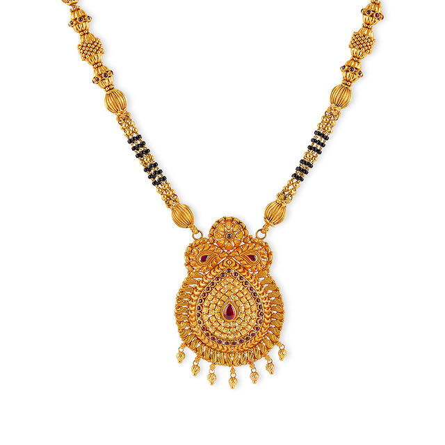 Tanishq 22KT Gold Mangalsutra for Women 2