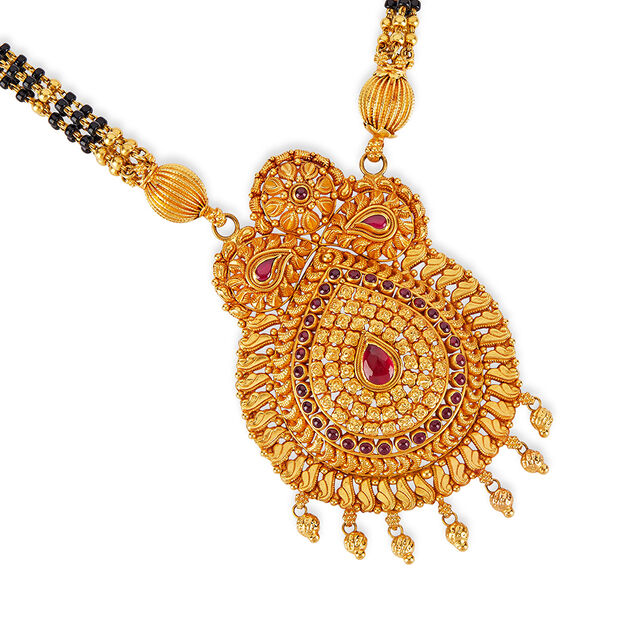 Tanishq 22KT Gold Mangalsutra for Women 3