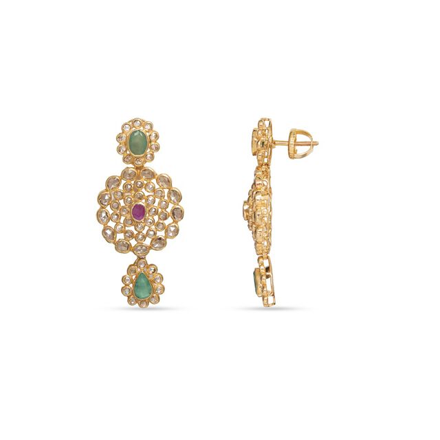 Tanishq 22KT Gold Earrings 2