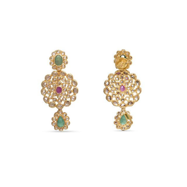 Tanishq 22KT Gold Earrings 3