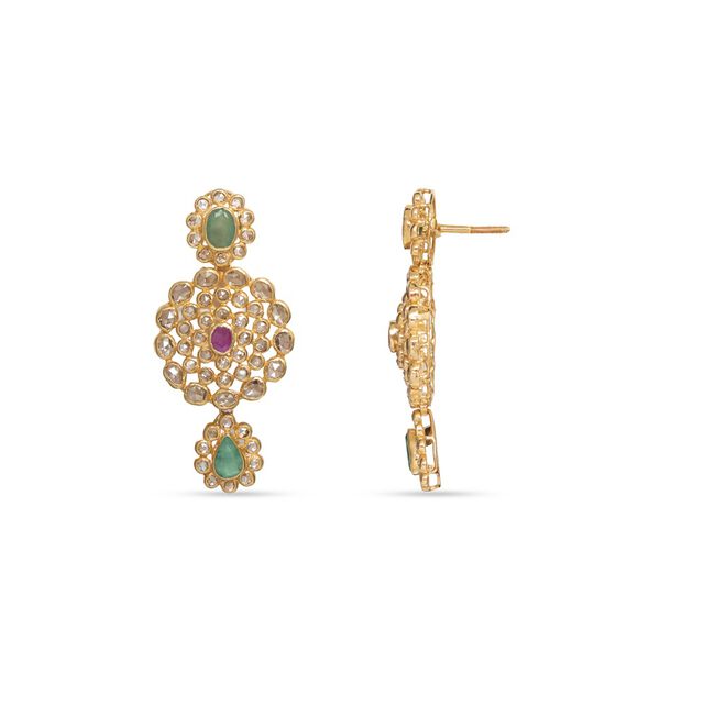 Tanishq 22KT Gold Earrings 4