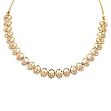 Celestial Diamond Starlight Gold Necklace