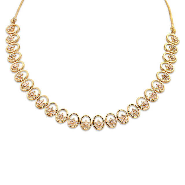 Celestial Diamond Starlight Gold Necklace,,hi-res 