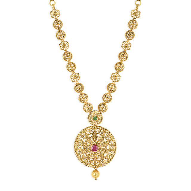 Tanishq 22KT Gold Necklace for Women 2