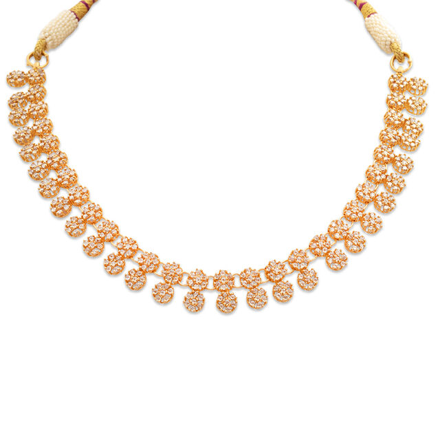 Divine Bloom Harmony Diamond and Gold Necklace,,hi-res 