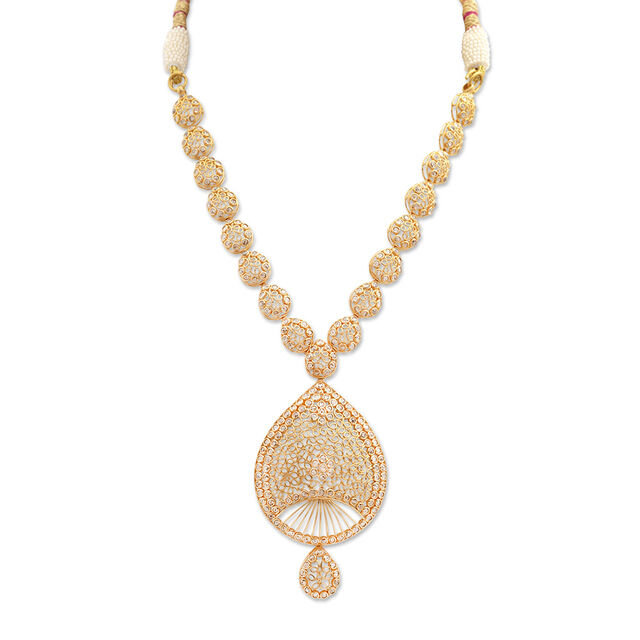 Ethereal Halo Harmony Gold and Diamond Necklace,,hi-res 