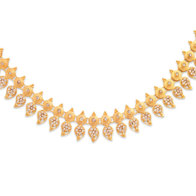 Celestial Elegance Gold and Diamond Necklace,,hi-res 2