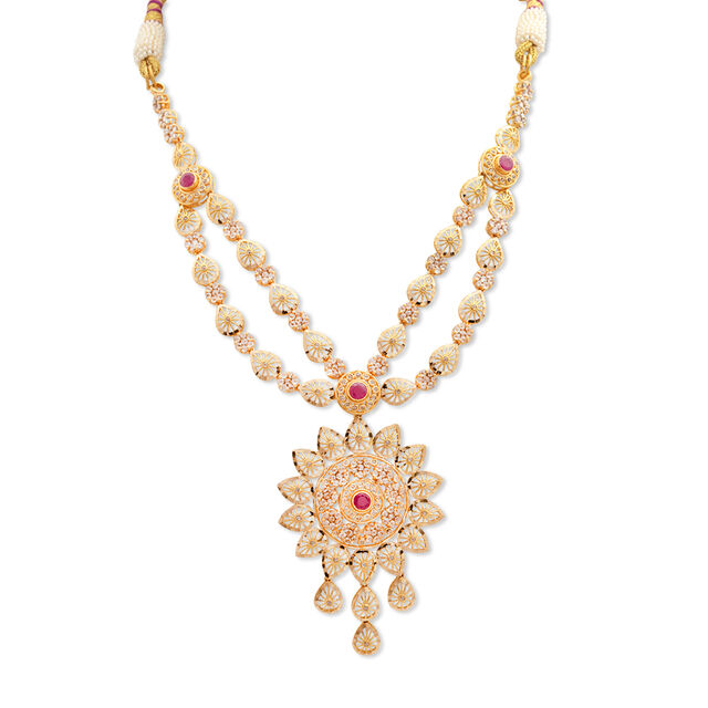 Polki Bloom Delight Necklace 
