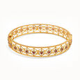 Gilded Beauty Gold Kada,,hi-res 